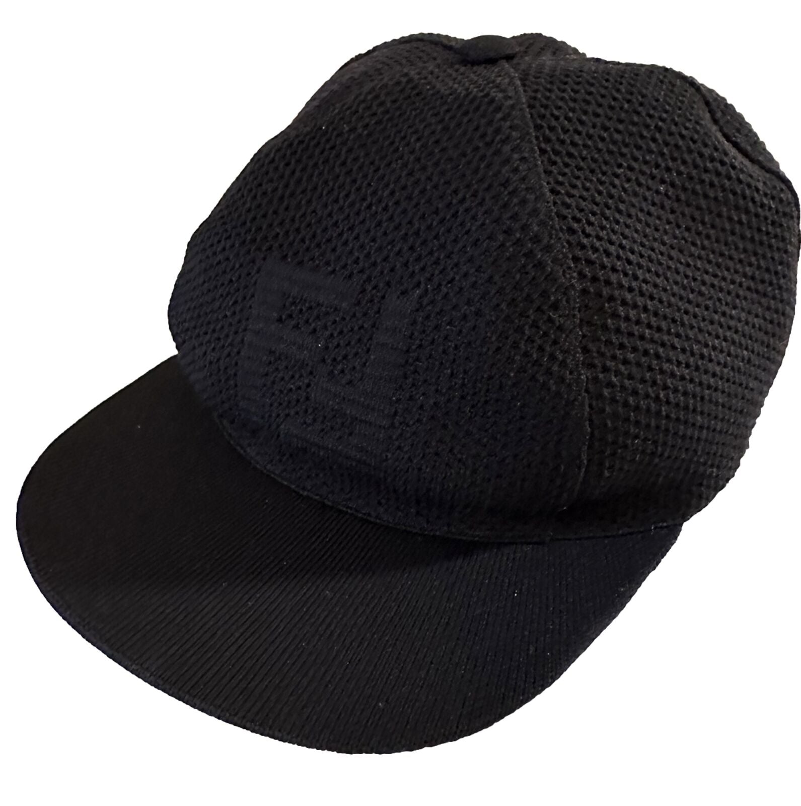 NWT Fendi Logo  Baseball Cap Hat Navy One Size Italy