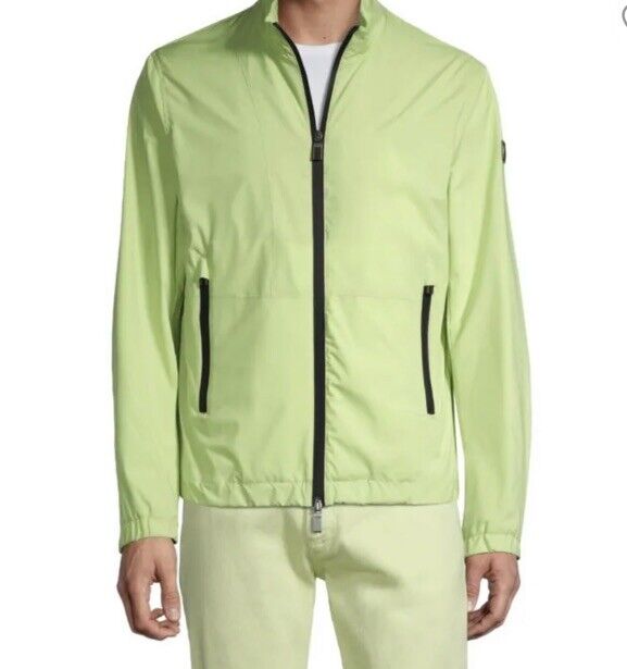 NWT $1295 Canali Classic Windbreaker Jacket Track Jacket Yellow 50 Eu ( L US )