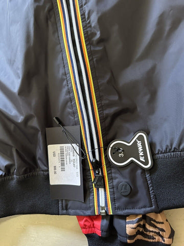 New Saint Laurent K-Way tiger bomber Track jacket Black/Red/Tiger Size XL