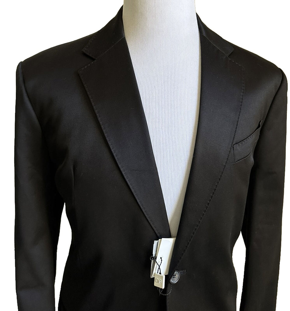 NWT GF Ferre Men’s Sport Coat Jacket Blazer Black 44R US/54R Eu Italy