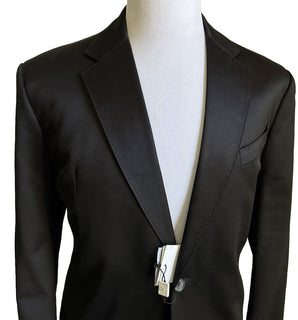 NWT GF Ferre Men’s Sport Coat Jacket Blazer Black 44R US/54R Eu Italy