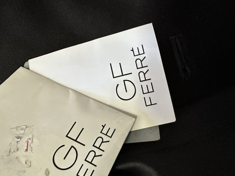 NWT GF Ferre Men’s Sport Coat Jacket Blazer Black 44R US/54R Eu Italy