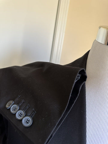 NWT GF Ferre Men’s Sport Coat Jacket Blazer Black 44R US/54R Eu Italy