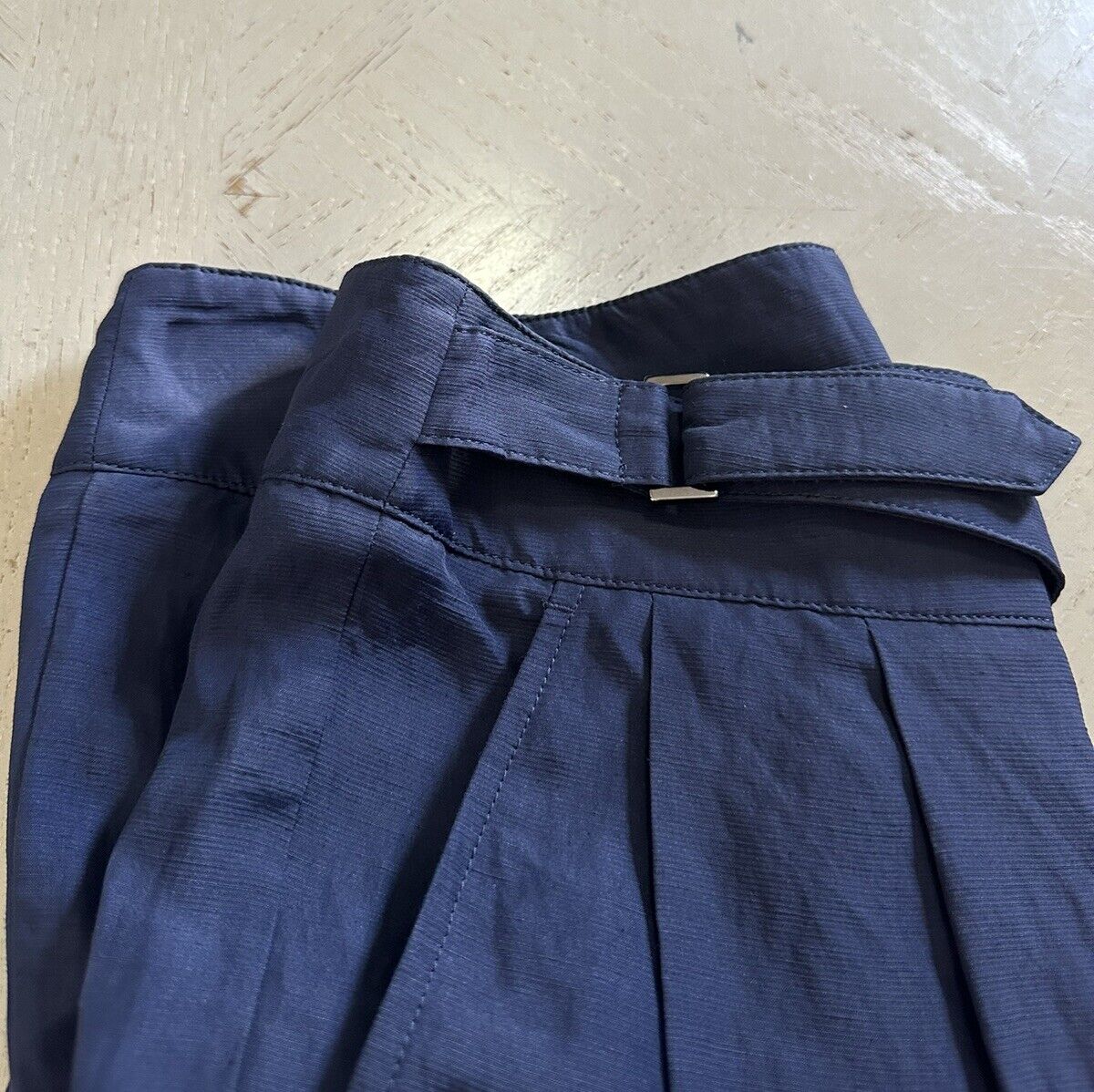NWT $1295 Giorgio Armani Men’s Bermuda Shorts Pants Navy 32 US/48 Eu