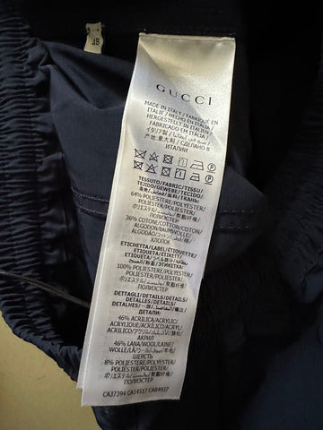 NWT $1050 Gucci Men Drawstring Waterproof Short Pants Blue 32 US( Measu 34-36 )