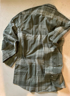 NWT $495 Ralph Lauren Purple Label Men Shirt Farm Olive L Italy
