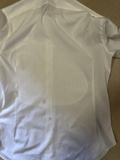 NWT $1165 Kiton Contemporary-Fit French Cuff Dress Shirt White 17/43 Italy