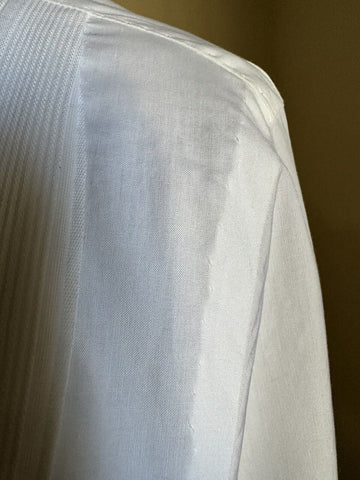 NWT $1165 Kiton Contemporary-Fit French Cuff Dress Shirt White 17/43 Italy