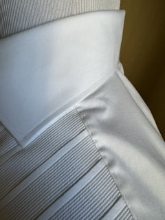 NWT $1165 Kiton Contemporary-Fit French Cuff Dress Shirt White 17/43 Italy