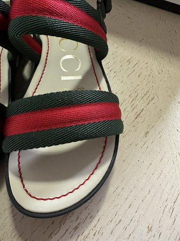 NIB Gucci Kids Sandal Shoes Green/Red Size 31 Gucci 501060