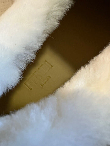 NIB $995 Fendi Men Suede Sneakers Shoes Brown 10 US/9 UK 7E1469