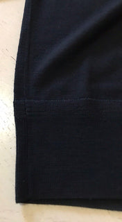NWT $1140 TOM FORD Long Sleeve Wool Polo Shirt Color Black 44 US/54 Eu Italy
