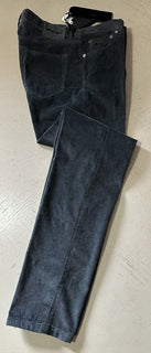NWT $1495 Kiton Men’s Corduroy Cashmere Blend Pants MD Green 34 US/50 Eu Italy