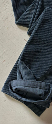 NWT $1495 Kiton Men’s Corduroy Cashmere Blend Pants MD Green 34 US/50 Eu Italy