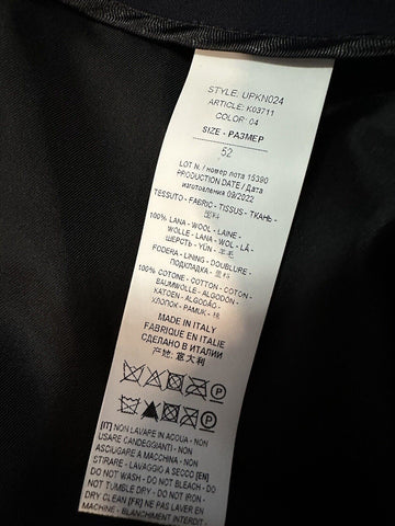 NWT $1395 KNT BY KITON Wool Cargo Dress Pants Navy 36 US/52 Eu Iraly