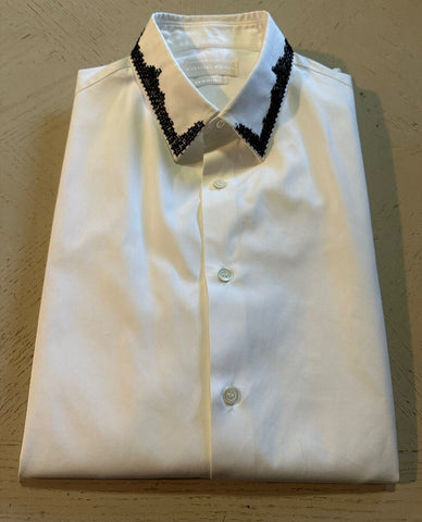 $1200 Alexander McQueen Dress Shirt White Size 54 ( 42/16.5 ) Italy