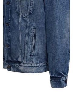 New $1795 KNT BY Kiton Men Graphic Denim Oversized Jacket Size 42 US/52 Eu