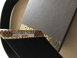 New $590 Roberto Cavalli Leather Women's Belt Size 44/80 Black Italy - BAYSUPERSTORE