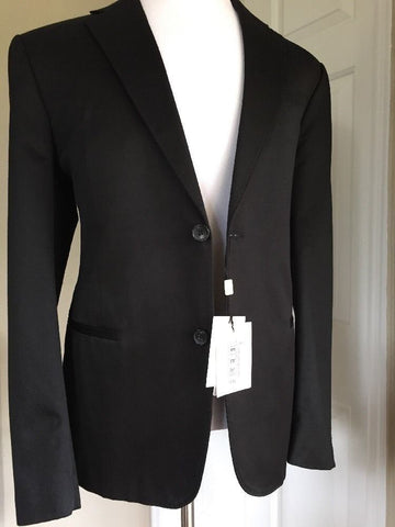 G F Ferre Sport Coat Jacket Black 44 US ( 54 Eur ) NWT $1150 Italy - BAYSUPERSTORE