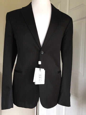 G F Ferre Sport Coat Jacket Black 44 US ( 54 Eur ) NWT $1150 Italy - BAYSUPERSTORE