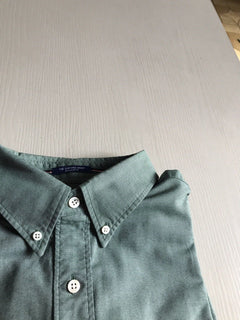 $359 GANT  Dress Shirt Green Size 44/17.5