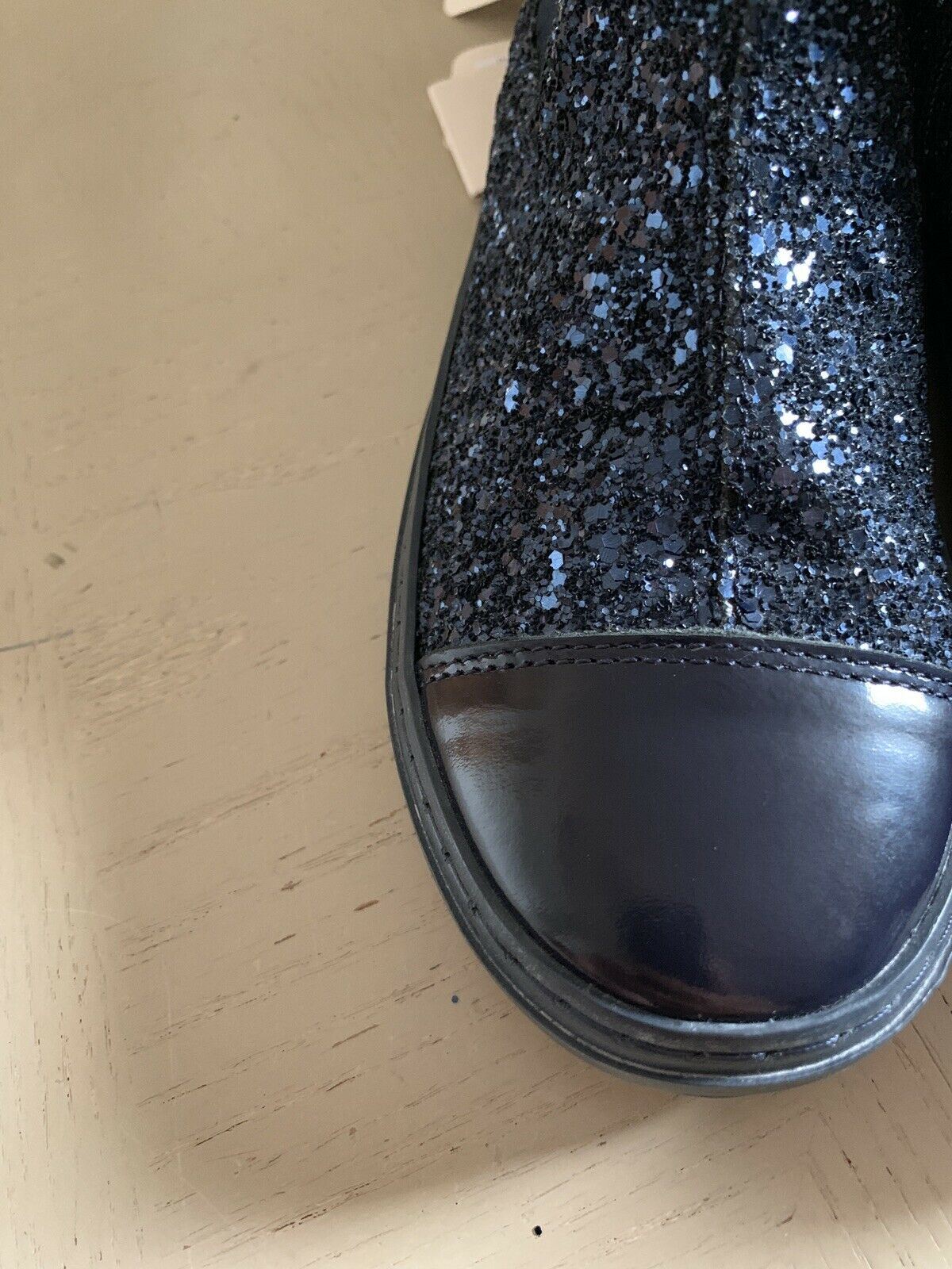 New Armani Junior Girls Sneakers Boots Shoes Blue  6.5 US ( 39 Eu )
